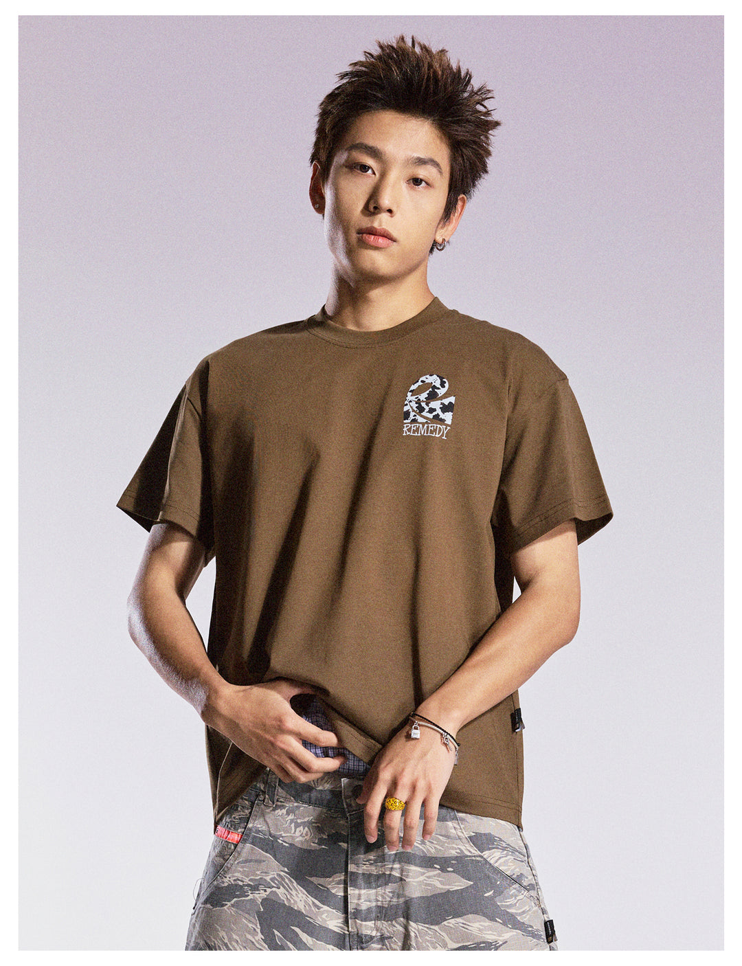 Remedy Animal Logo Print Tee | Face 3 Face