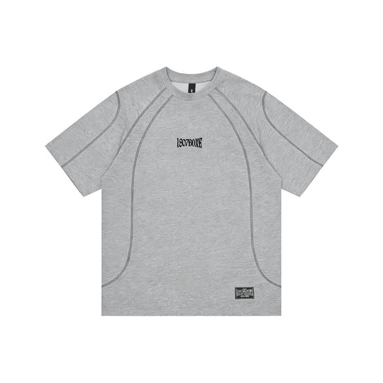 1807 Contrast Stitch Quick Dry Short Sleeve Tee | Face 3 Face