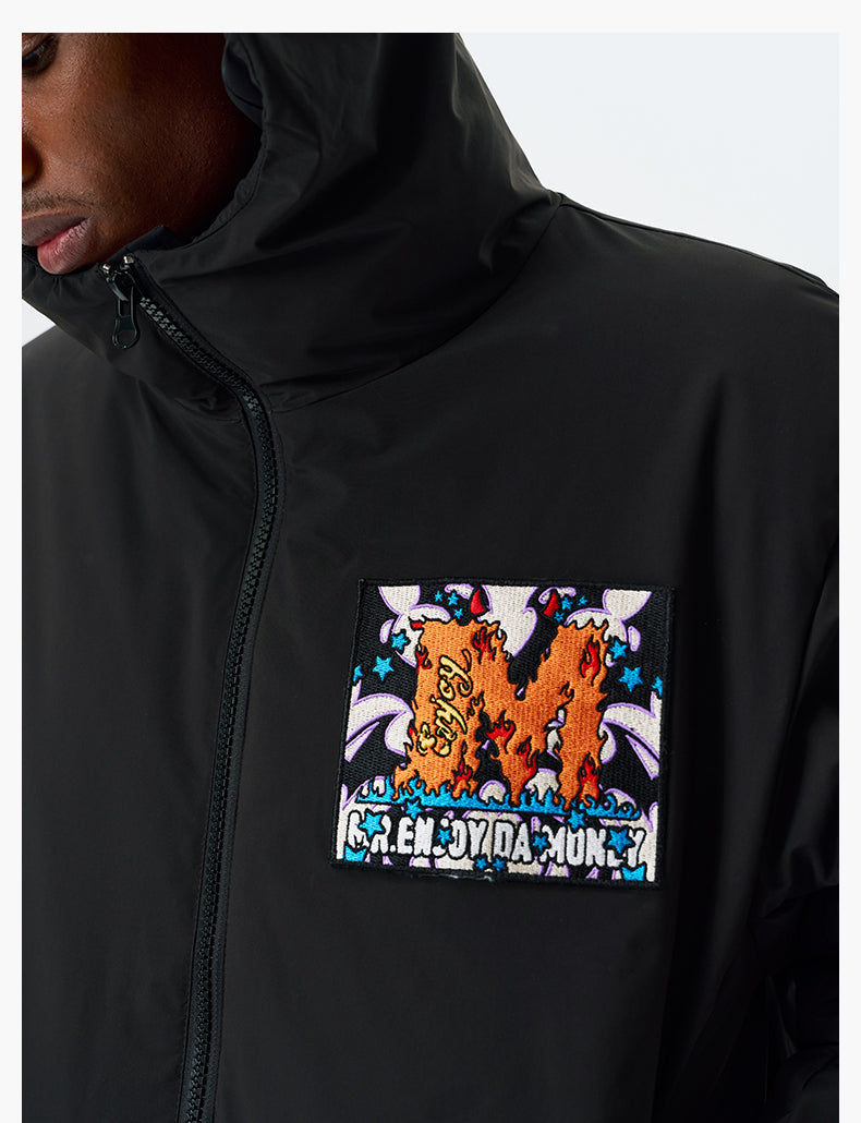 MEDM Angel & Devil Fluffy-Eared Hooded Down Jacket | Face 3 Face