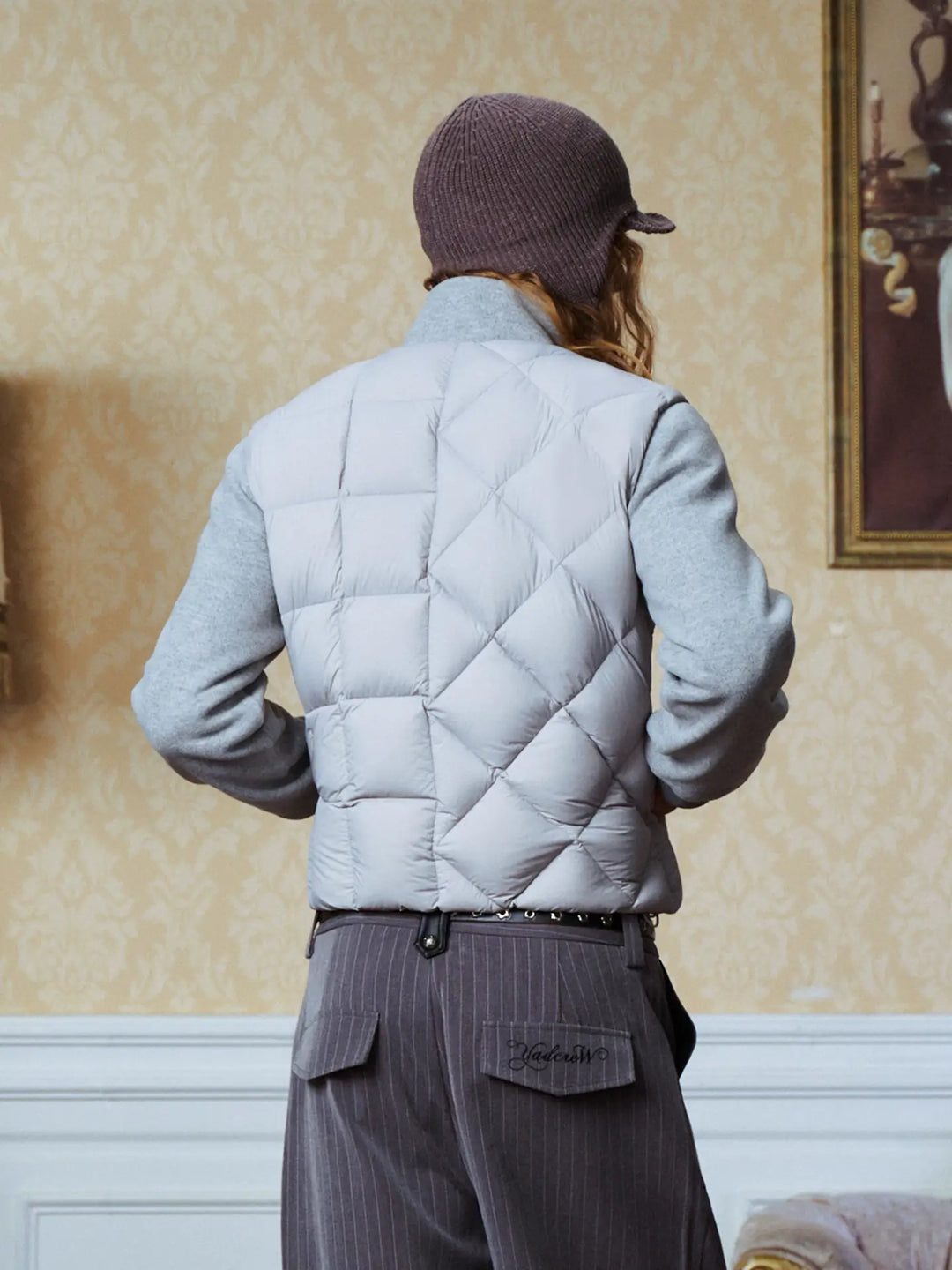 YADcrew Asymmetric Quilted Down Jacket | Face 3 Face