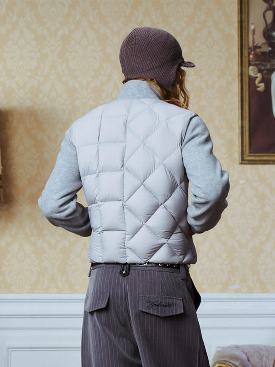 YADcrew Asymmetric Quilted Down Jacket | Face 3 Face