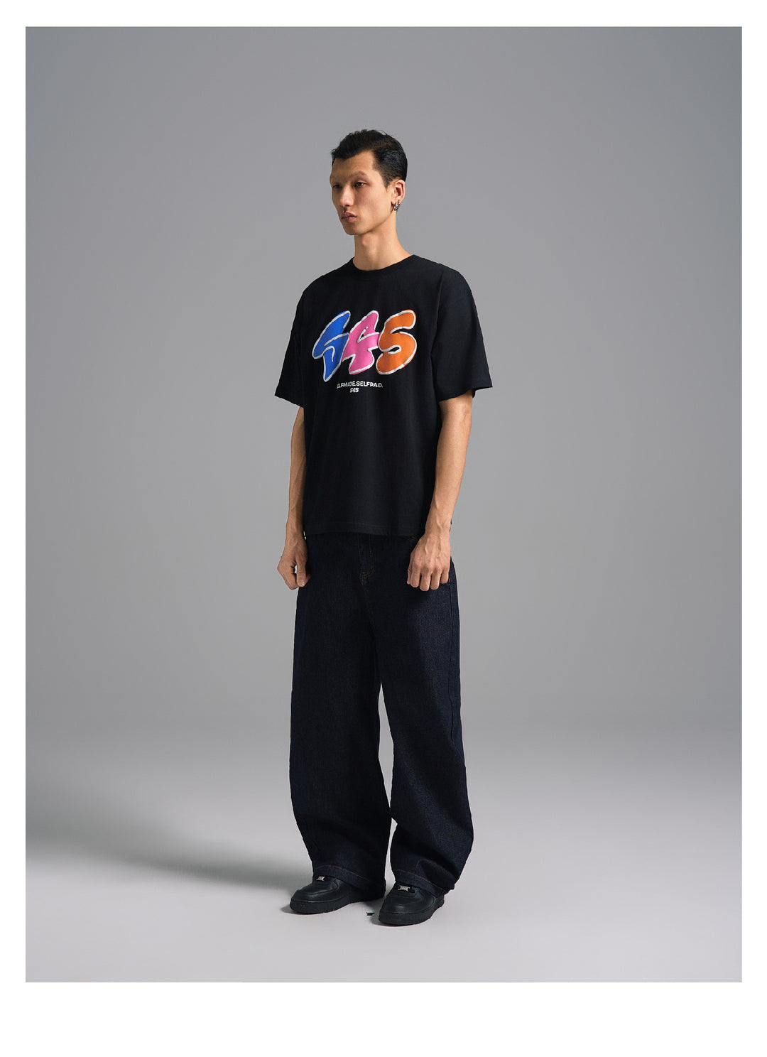 S45 Letter Graffiti Logo Tee | Face 3 Face