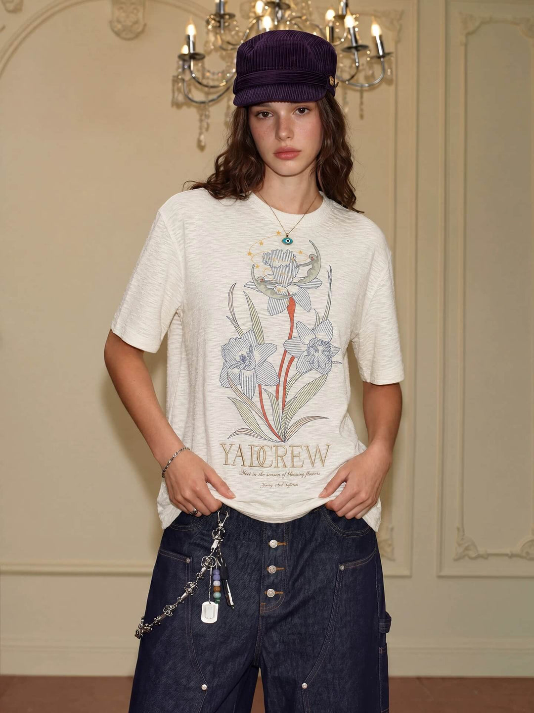 YADcrew Flower and Fairy Print Tee | Face 3 Face