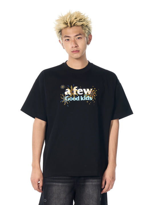 AFGK Fireworks Embroidered Tee | Face 3 Face