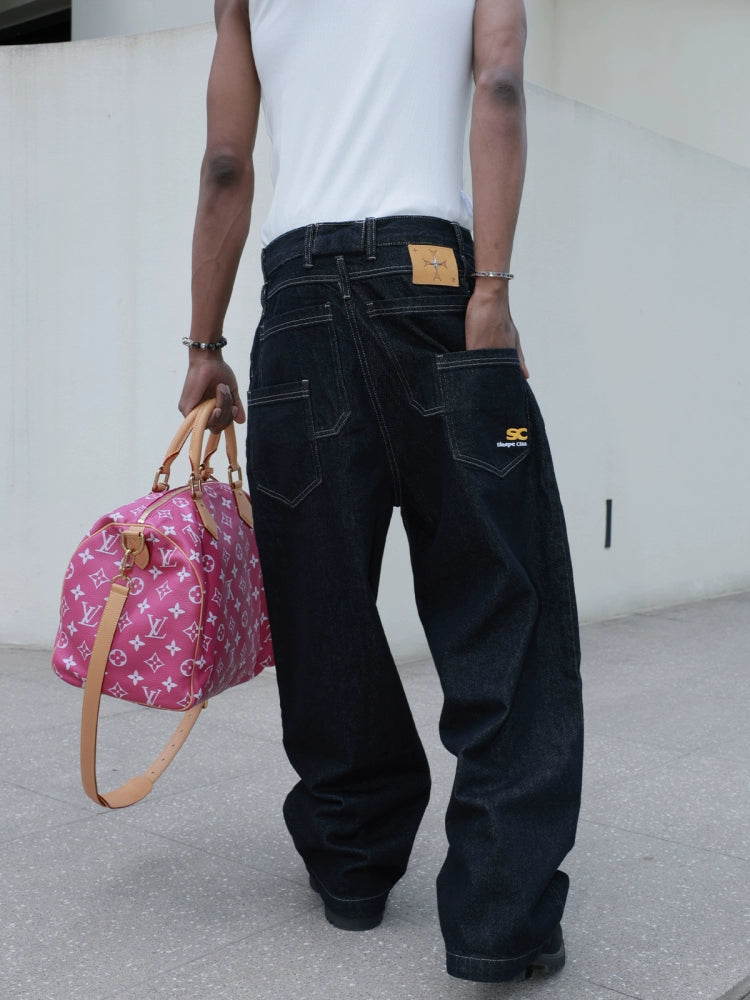 STEEPC Double Waist Structured Multi Pocket Jeans | Face 3 Face