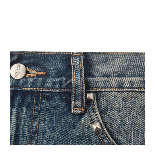 KARMANISTIC Riveted Washed Baggy Jeans | Face 3 Face