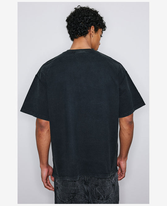 NOVACAM Fantasy Print Vintage Washed Tee | Face 3 Face