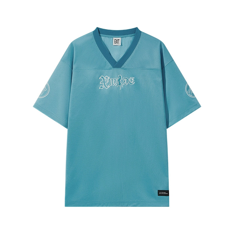 BLIND NO PLAN Cross Horse Print Hockey Jersey Tee | Face 3 Face