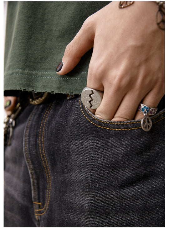 Remedy Dot Print Washed Tee | Face 3 Face