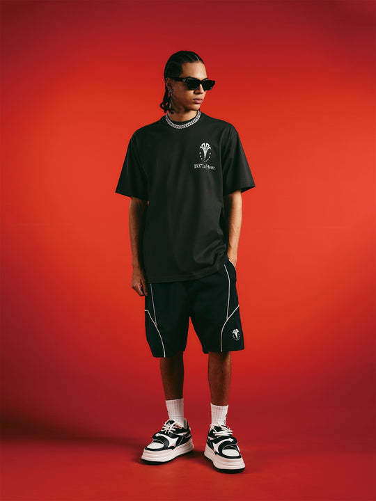 1807 In Here Logo Print Tee | Face 3 Face