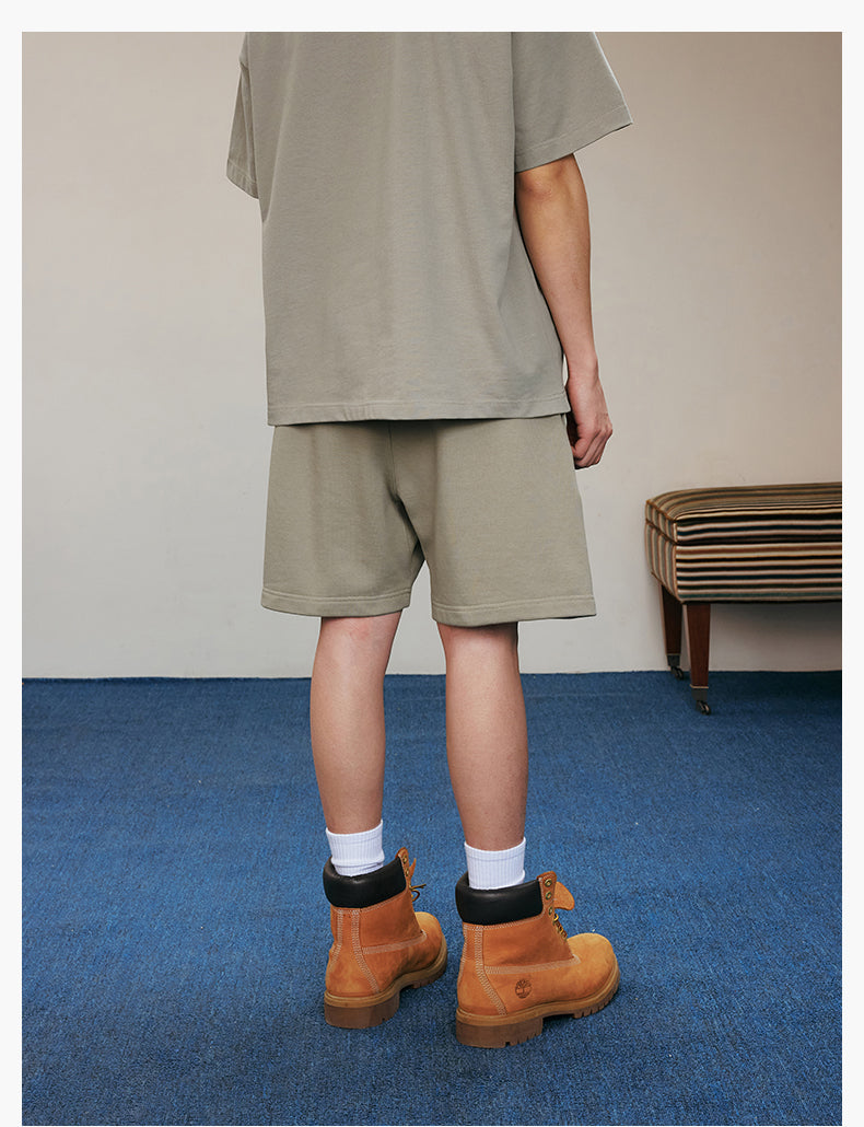 MEDM 3D Embroidered Sweat Shorts | Face 3 Face