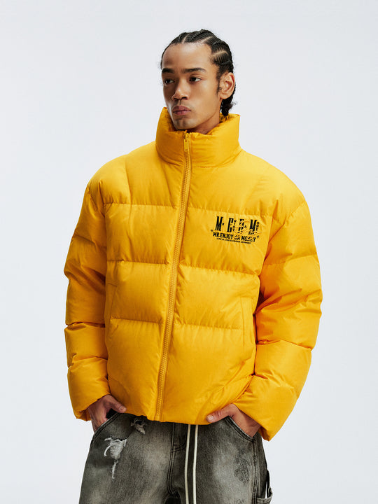 MEDM Honeycomb Pattern Down Jacket | Face 3 Face