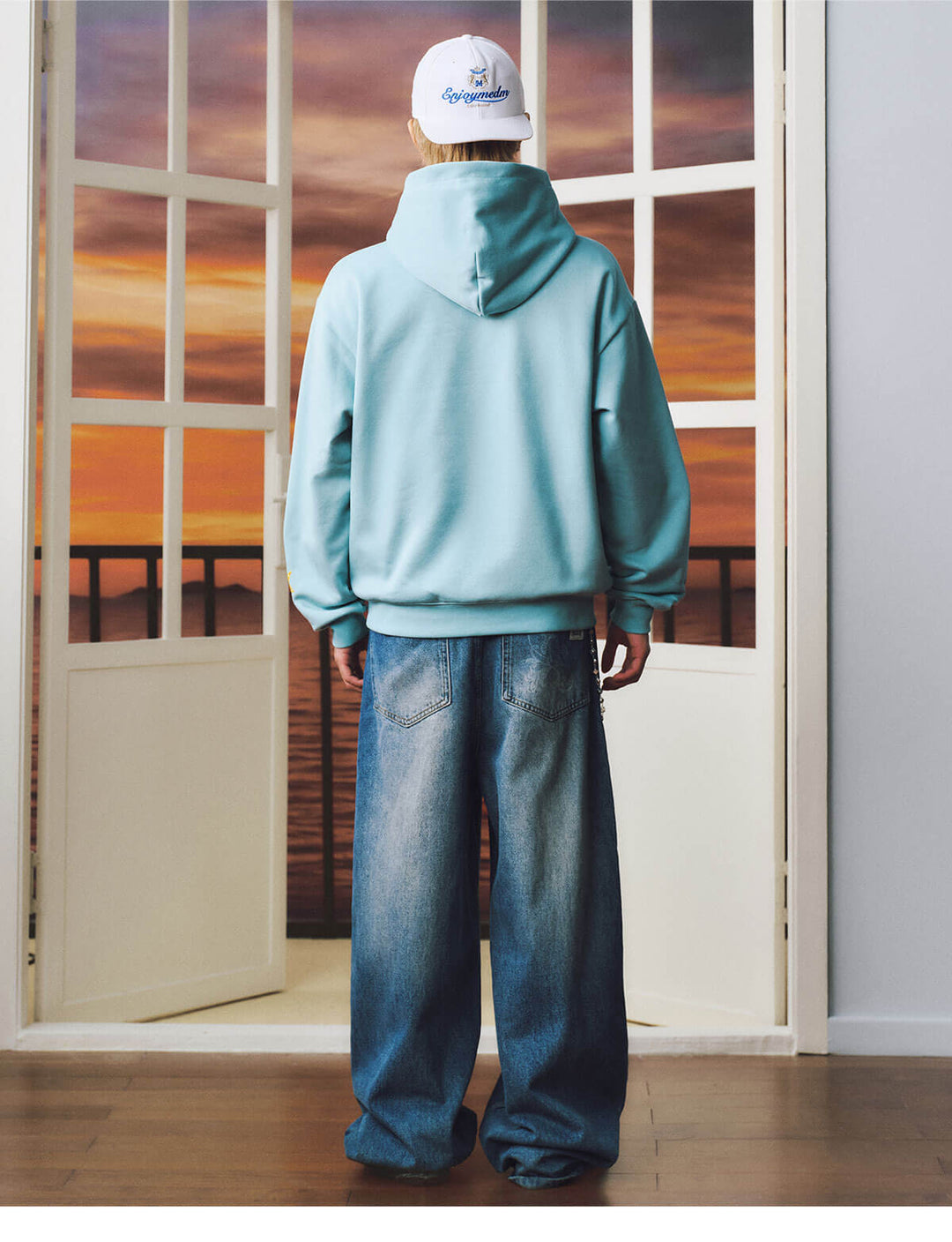 MEDM Star Hood Lining Logo Patch Hoodie | Face 3 Face