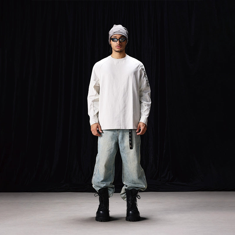 Labt Raglan Structured Long Sleeve Tee | Face 3 Face