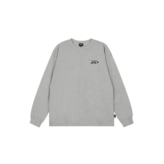Achock Basic Logo Print Long Sleeve Tee | Face 3 Face