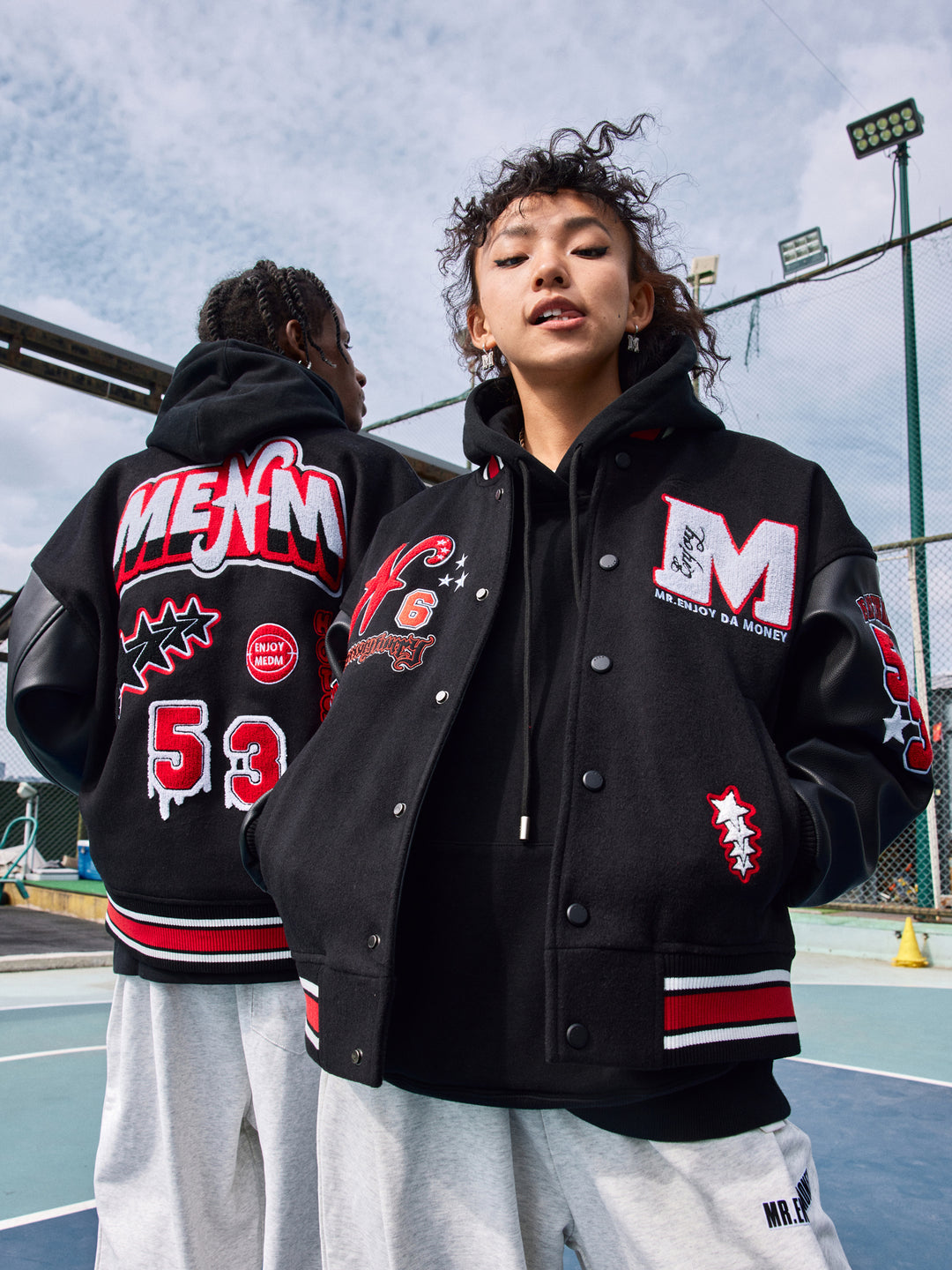 MEDM × NecessityFinery Baseball Jacket