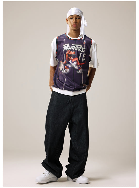 Remedy Dinosaur Jersey Digital Print Tee | Face 3 Face