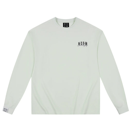 MEDM Logo Embroidered Antibacterial Long Sleeve Tee | Face 3 Face