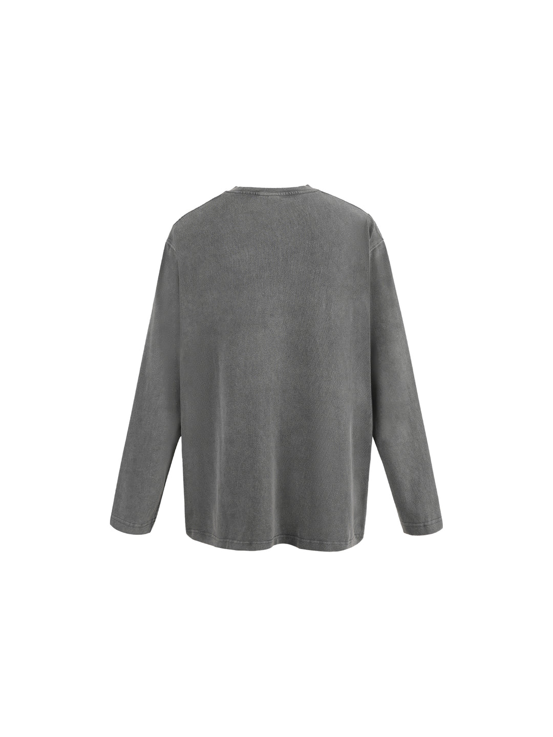 1807 Mirror Angel White Ink Direct Print Long Sleeve Tee | Face 3 Face