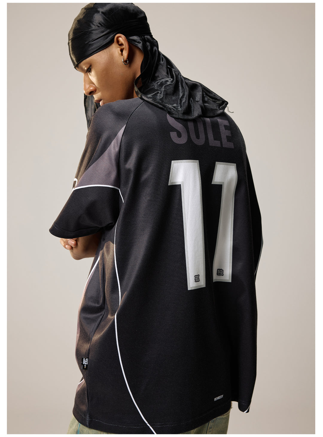 Remedy Emoalone Print Inspired Soccer Jersey Polo Shirt | Face 3 Face