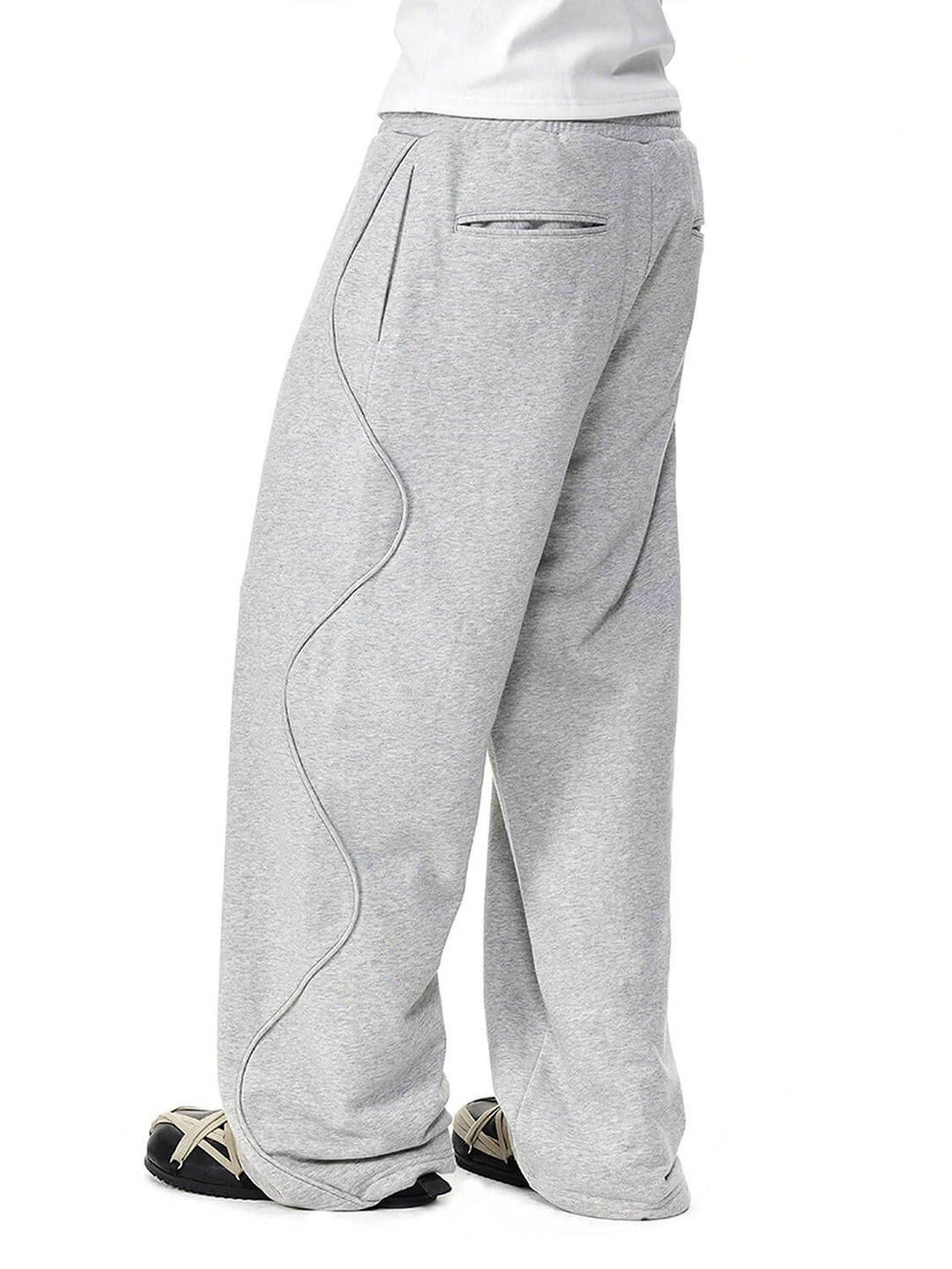 EVILKNIGHT(EK) Twisted Line Sweatpants