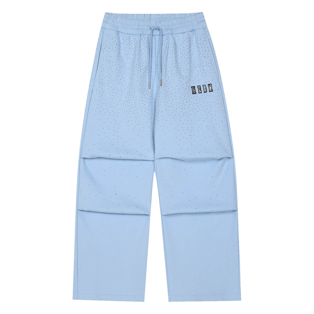 MEDM Starry Sky Rhinestone Baggy Sweatpants | Face 3 Face