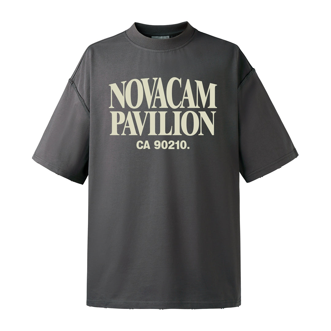 NOVACAM Simple Logo Reverse Stitching Tee | Face 3 Face