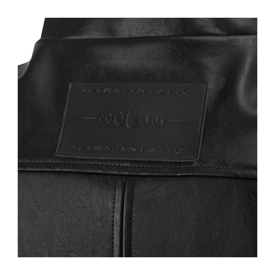 KARMANISTIC Racing Short Leather Jacket | Face 3 Face