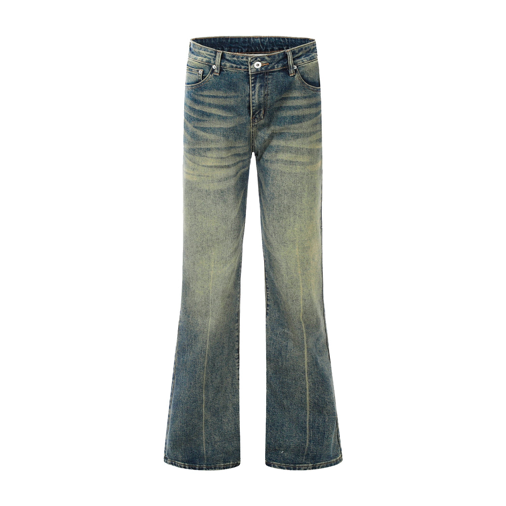 F3F Select Cat Whisker Washed Micro Flare Jeans | Face 3 Face