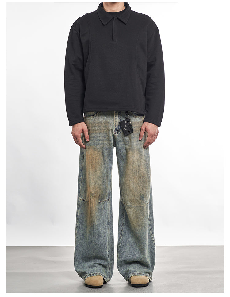F3F Select Mud Wash Baggy Jeans | Face 3 Face