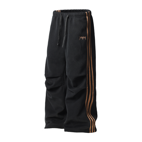 JHYQ Striped Loose Sports Paratrooper Sweatpants