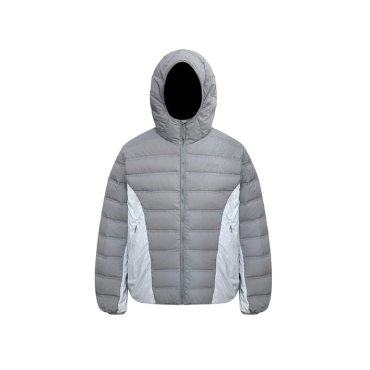 S45 Two Tone Double Stitched Lightweight Down Jacket | Face 3 Face