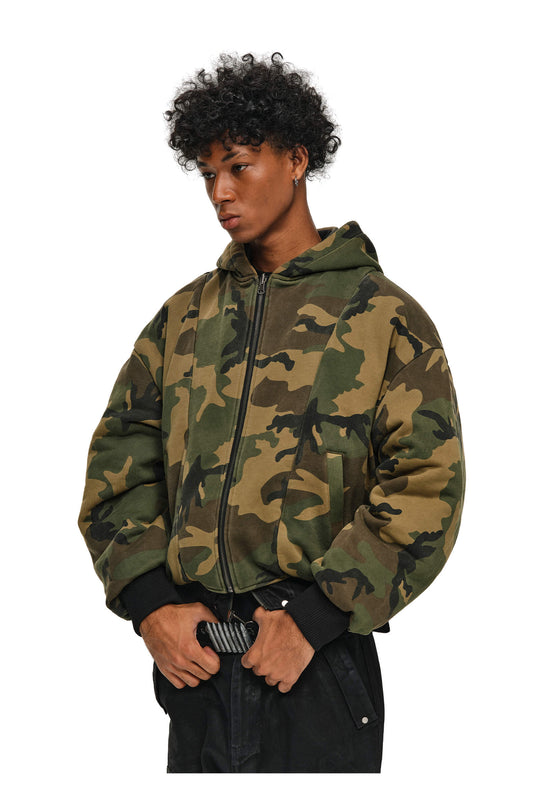 ANTIDOTE Reversible Camouflage MA-1 Bomber Jacket | Face 3 Face