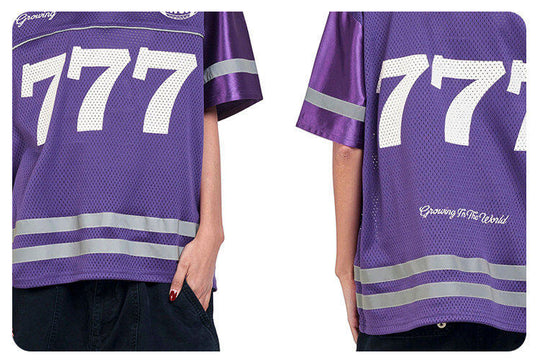 F3F Select 777 Numbering Reflective Stripe Mesh Short Sleeve Hockey Jersey | Face 3 Face