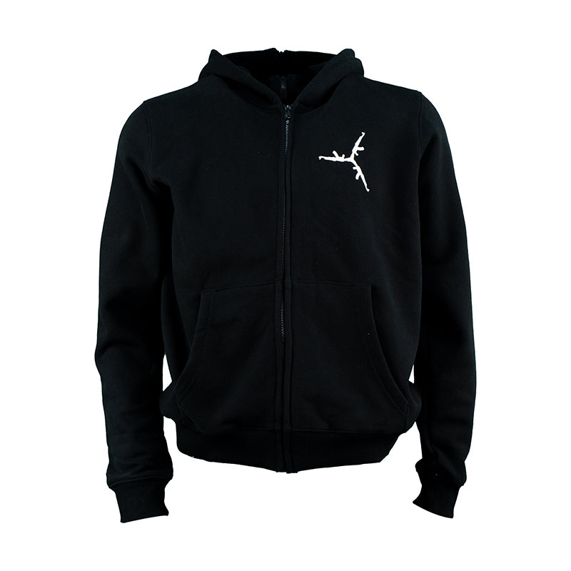 TGFCLUB 223 Embroidered Removable Zip Panel Hoodie | Face 3 Face