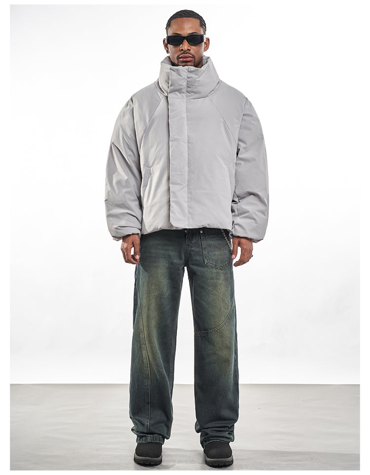 F3F Select Stand Up Collar Puffer Jacket | Face 3 Face