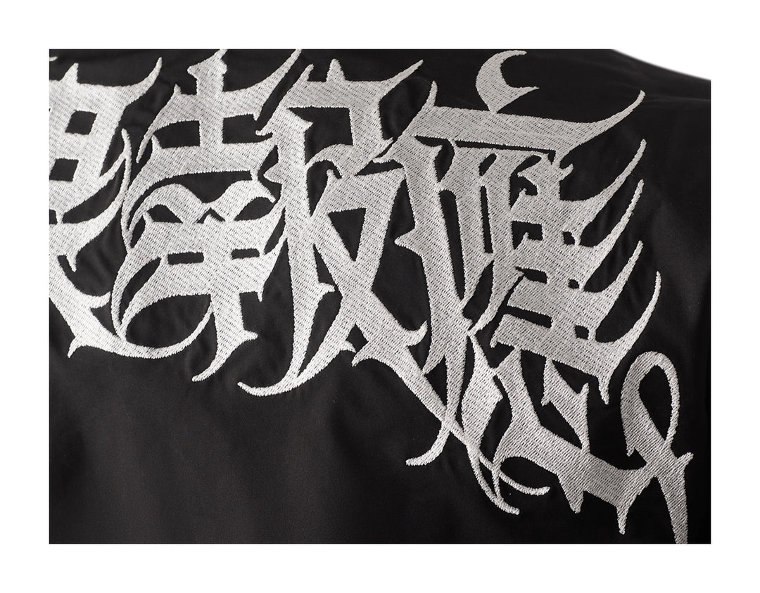 KARMANISTIC Karma Embroidered Track Jacket | Face 3 Face