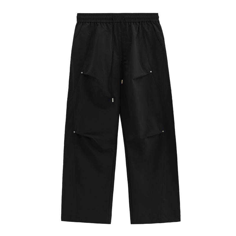 F3F Select Pleated Willow Studded Drawstring Work Pants
