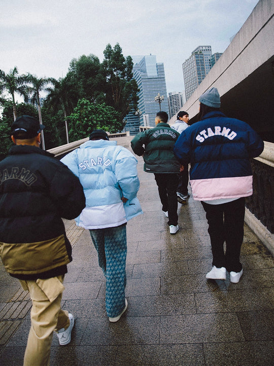 Remedy x STA STARMD SR Logo Puffer Jacket | Face 3 Face
