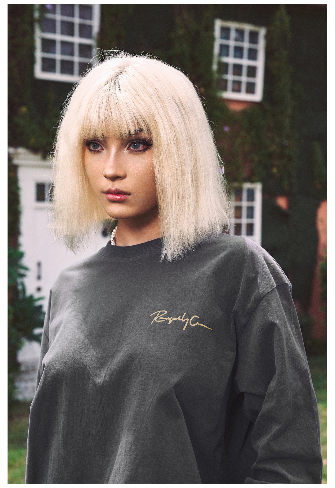 Remedy 3D Wax Seal and Cracked Logo Print Long Sleeve Tee | Face 3 Face