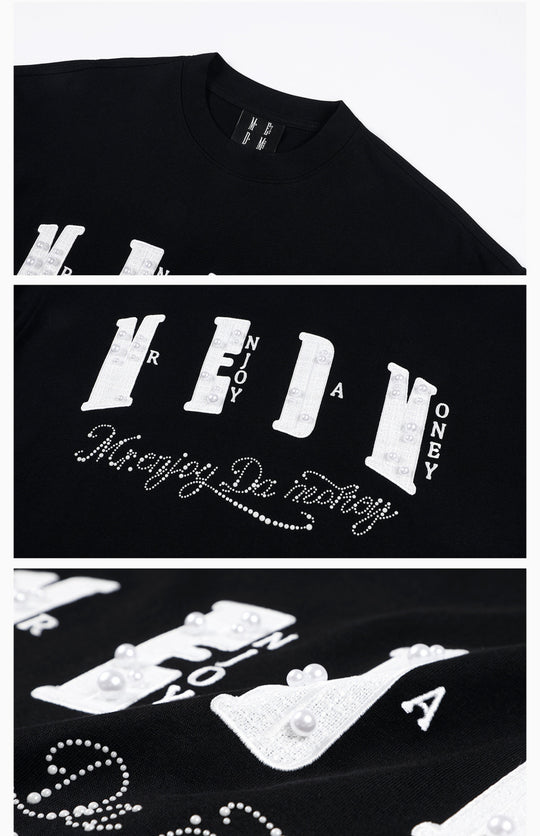 MEDM Pearl Patch Logo Long Sleeve Tee | Face 3 Face