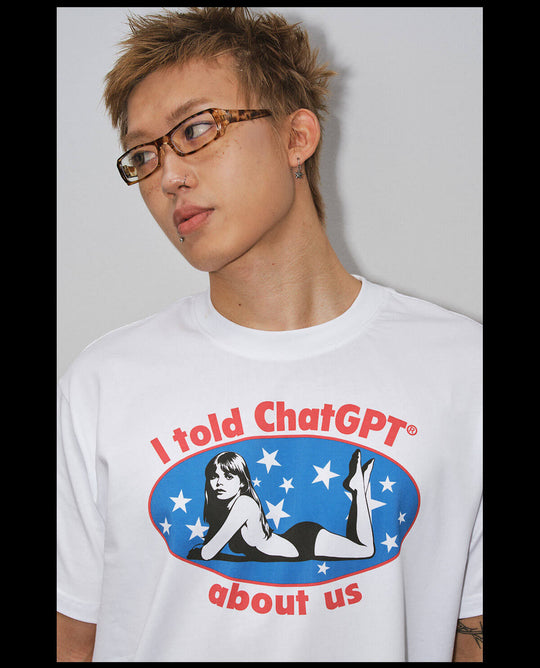 NOVACAM American Girl Graphic Print Short Sleeve Tee | Face 3 Face