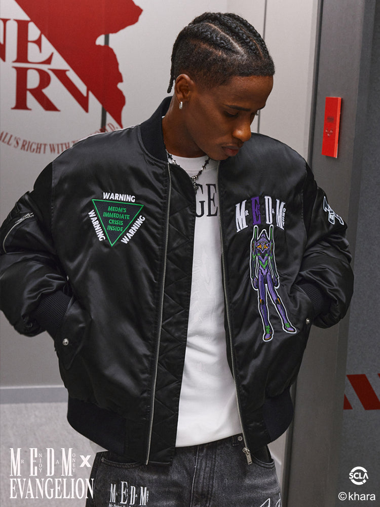 Shop Now MEDM x EVA MA-1 Bomber Jacket – Face 3 Face