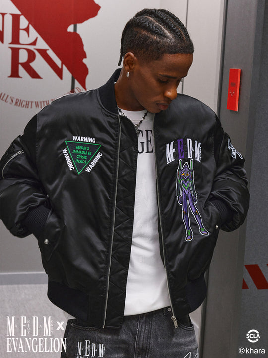 MEDM x EVA Unit-00, Unit-01, Unit-02 MA-1 Bomber Jacket | Face 3 Face
