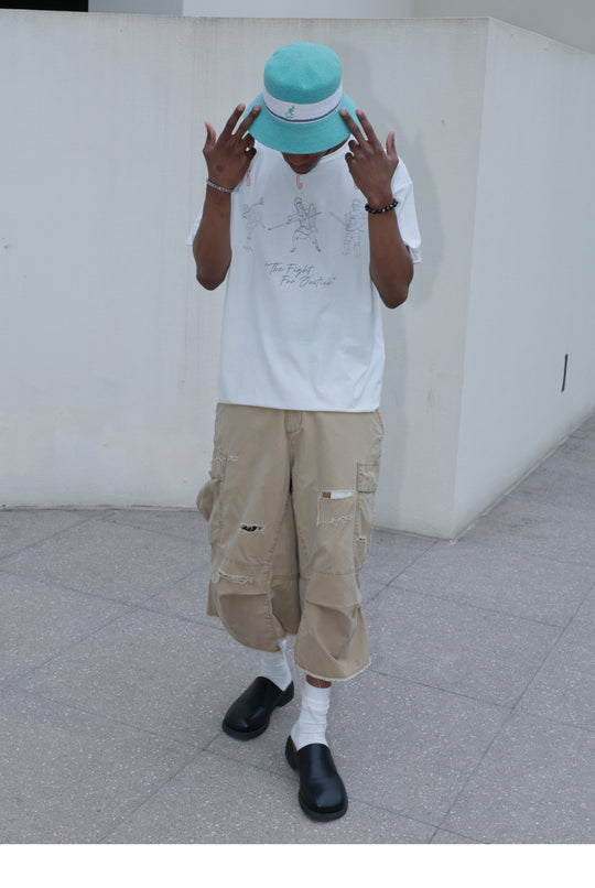 STEEPC Hand Painted Print Tee | Face 3 Face