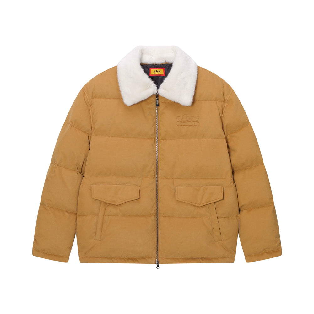 AFGK Removable Fur Collar Down Jacket | Face 3 Face