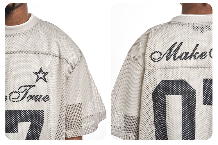 F3F Select Number 07 Print Mesh Jersey | Face 3 Face