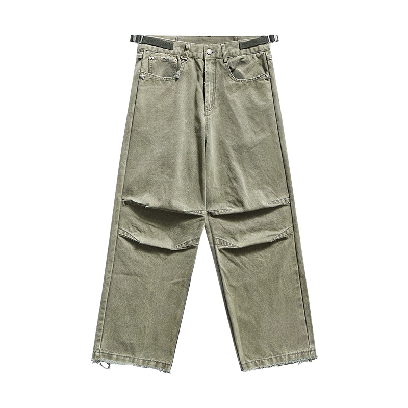 Remedy Washed Star Studs Work Jeans | Face 3 Face