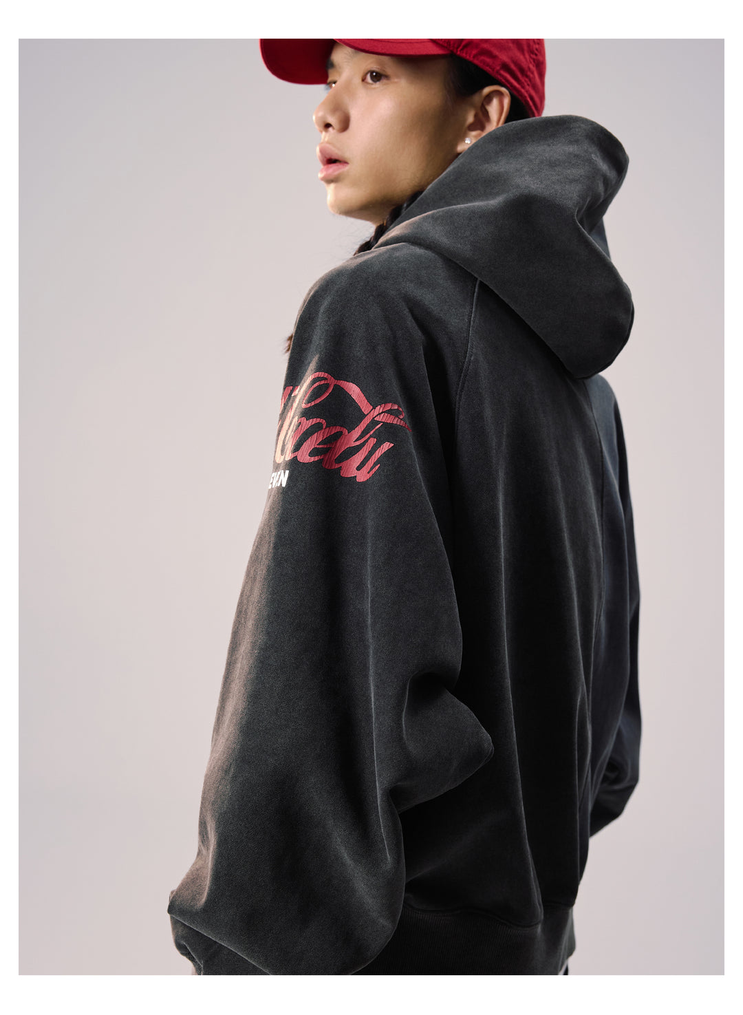 Remedy Washed Separate Raglan Hoodie | Face 3 Face