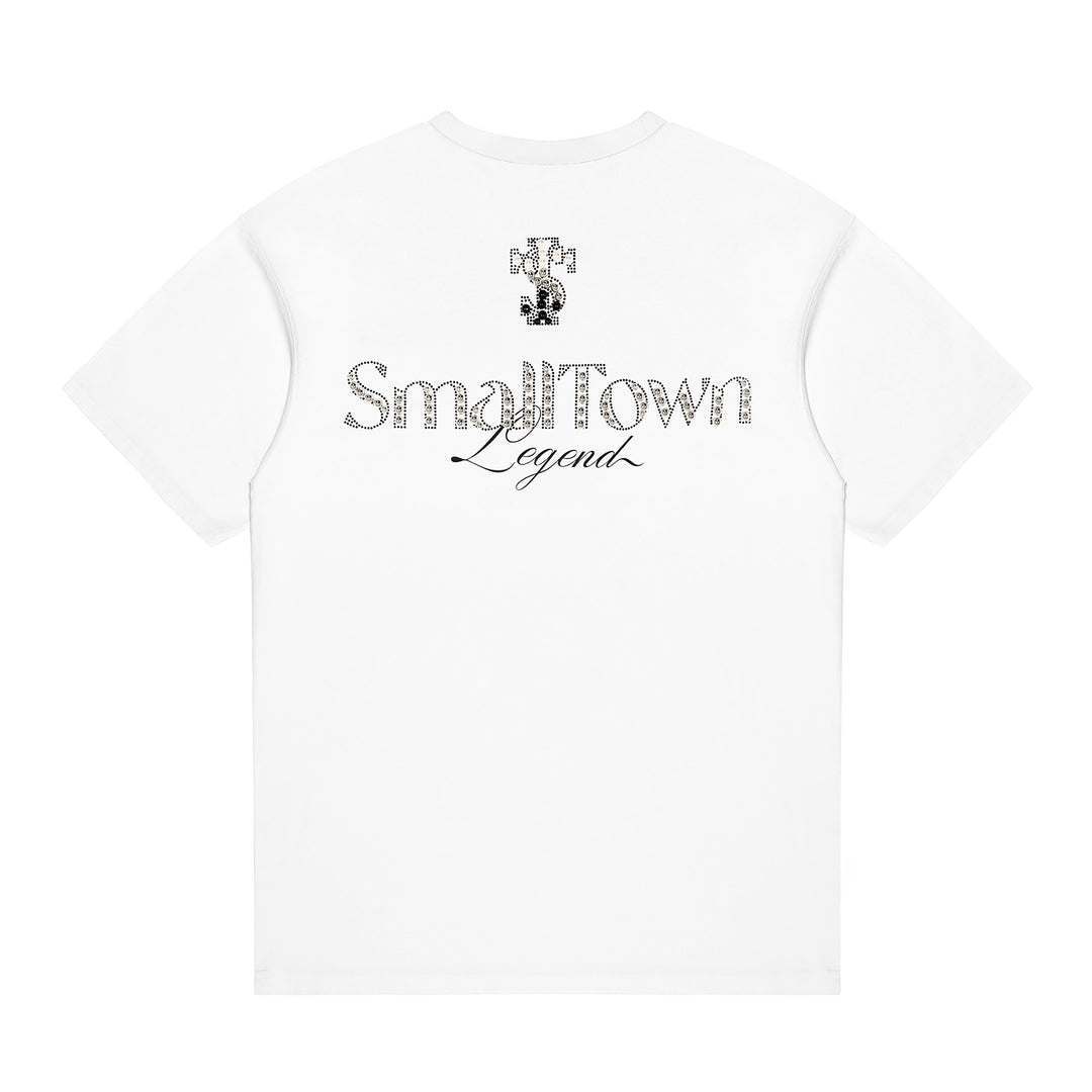 Small Town Kid 3 Color Pearl Logo Tee | Face 3 Face